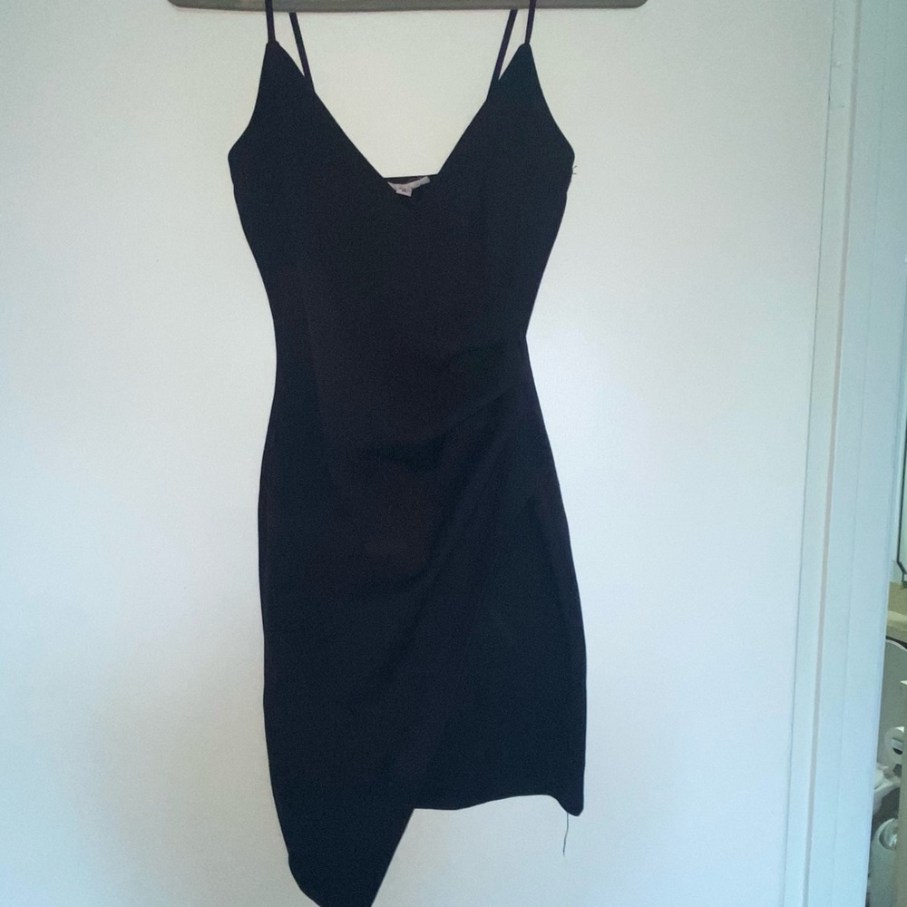 Black slit dress, very cute, worn once
